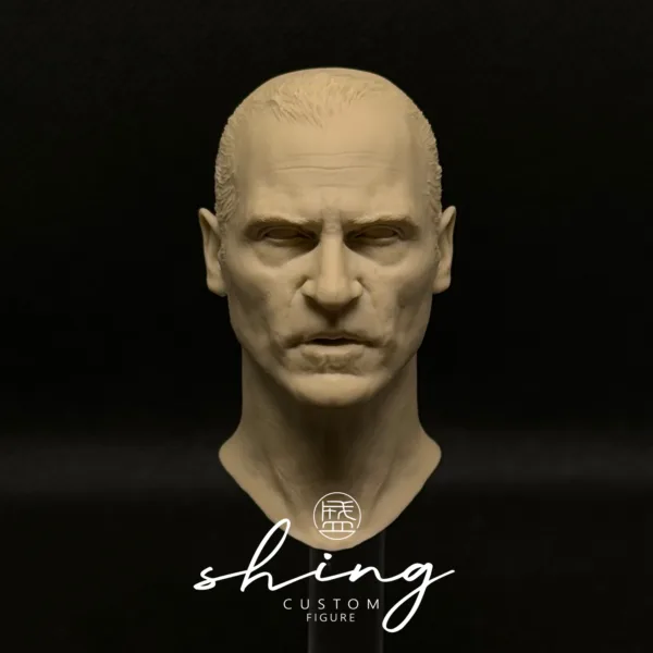 Joaquin Phoenix Joker - 1/6 Scale Unpainted Action Figure Head Sculpt