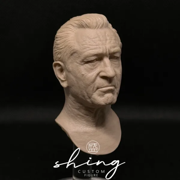 Robert De Niro - 1/6 Scale Unpainted Action Figure Head Sculpt