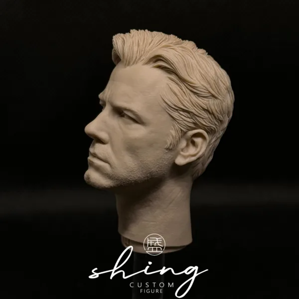 Ben Affleck Batman - 1/6 Scale Unpainted Action Figure Head Sculpt