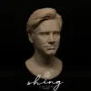 Jim Carrey - 1/6 Scale Unpainted Action Figure Head Sculpt