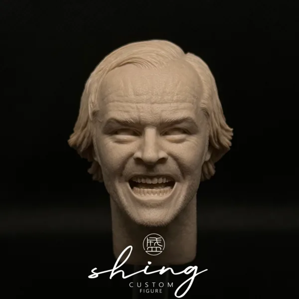 Jack Nicholson - 1/6 Scale Unpainted Action Figure Head Sculpt
