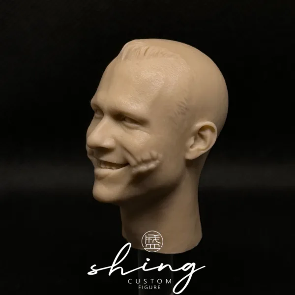 Heath Ledger Joker - 1/6 Scale Unpainted Action Figure Head Sculpt