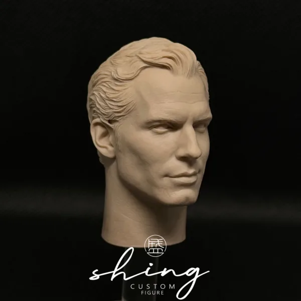 Henry Cavill Superman - 1/6 Scale Unpainted Action Figure Head Sculpt