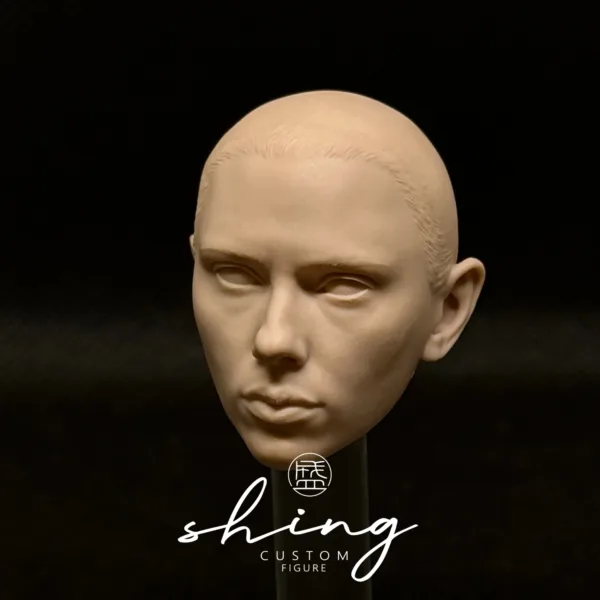 The Black Widow - 1/6 Scale Unpainted Action Figure Head Sculpt