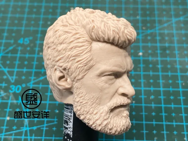 Old Wolverine - 1/6 Scale Unpainted Action Figure Head Sculpt