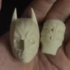 Christian Bale Batman - 1/6 Scale Unpainted Action Figure Head Sculpt
