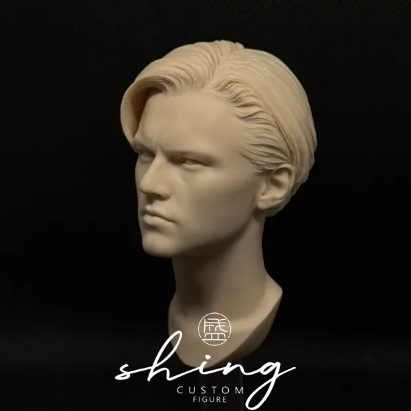 Leonardo DiCaprio - 1/6 Scale Unpainted Action Figure Head Sculpt