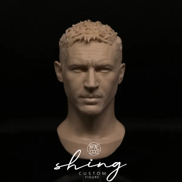 Tom Hardy Venom - 1/6 Scale Unpainted Action Figure Head Sculpt