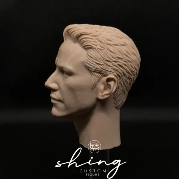 Keanu Reeves - 1/6 Scale Unpainted Action Figure Head Sculpt