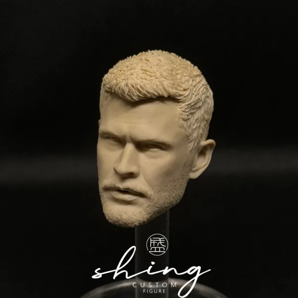 Thor - 1/6 Scale Unpainted Action Figure Head Sculpt