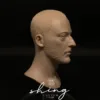Jean Reno - 1/6 Scale Unpainted Action Figure Head Sculpt