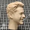 Tony Stark Ironman - 1/6 Scale Unpainted Action Figure Head Sculpt