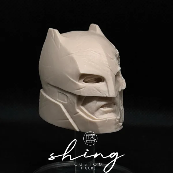 Bruce Wayne Batman - 1/6 Scale Unpainted Action Figure Head Sculpt