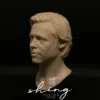 Brad Pitt - 1/6 Scale Unpainted Action Figure Head Sculpt