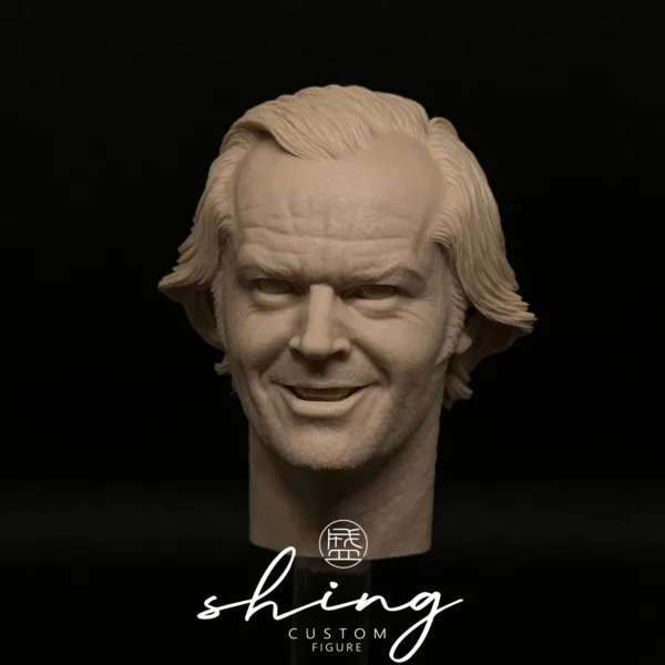 Jack Nicholson - 1/6 Scale Unpainted Action Figure Head Sculpt