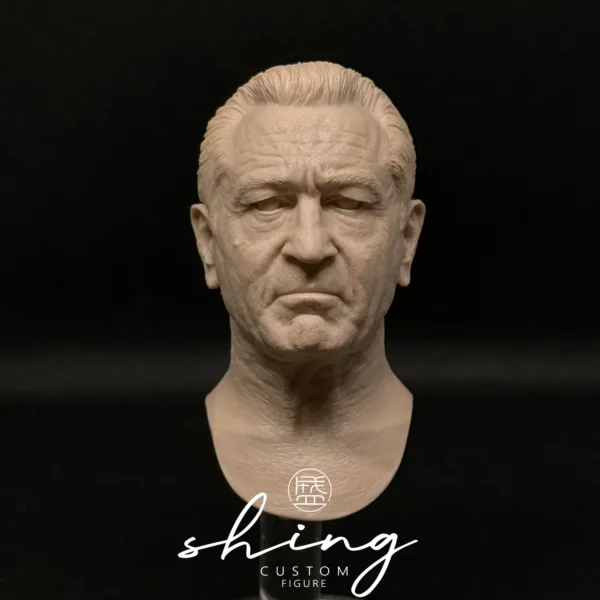 Robert De Niro - 1/6 Scale Unpainted Action Figure Head Sculpt