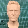 Tony Stark Ironman - 1/6 Scale Unpainted Action Figure Head Sculpt