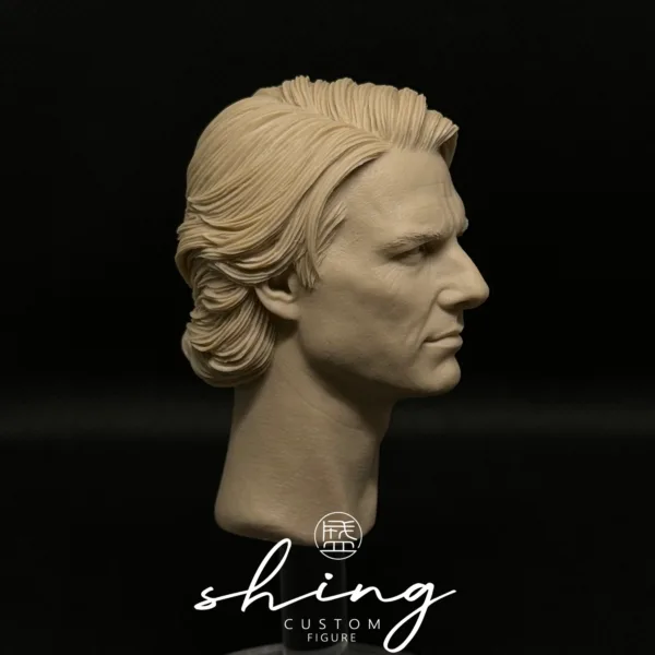 Tom Cruise - 1/6 Scale Unpainted Action Figure Head Sculpt