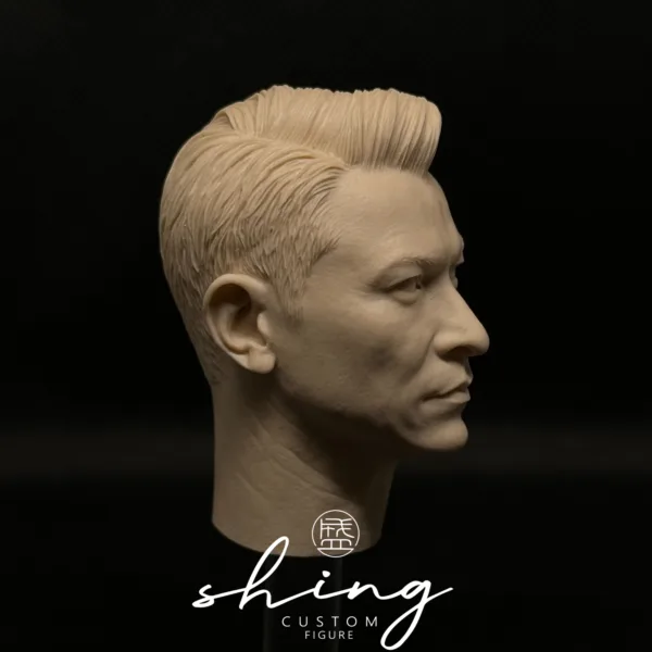 刘德华 Andy Lau - 1/6 Scale Unpainted Action Figure Head Sculpt