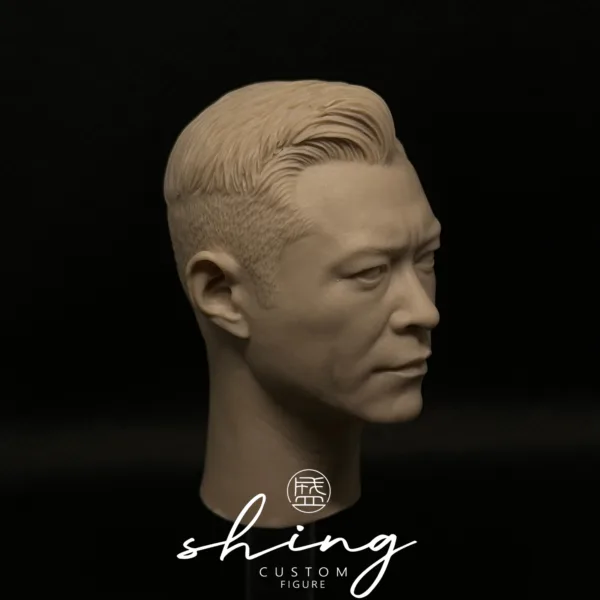 古天乐 Louis Koo - 1/6 Scale Unpainted Action Figure Head Sculpt