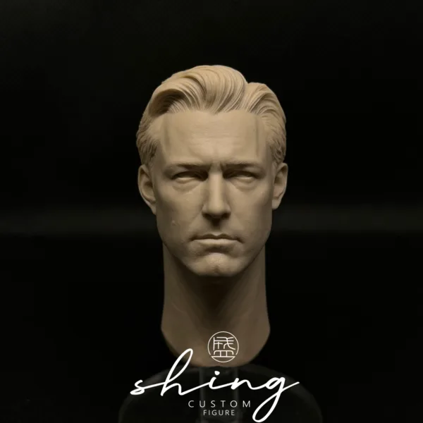 Ben Affleck Batman - 1/6 Scale Unpainted Action Figure Head Sculpt