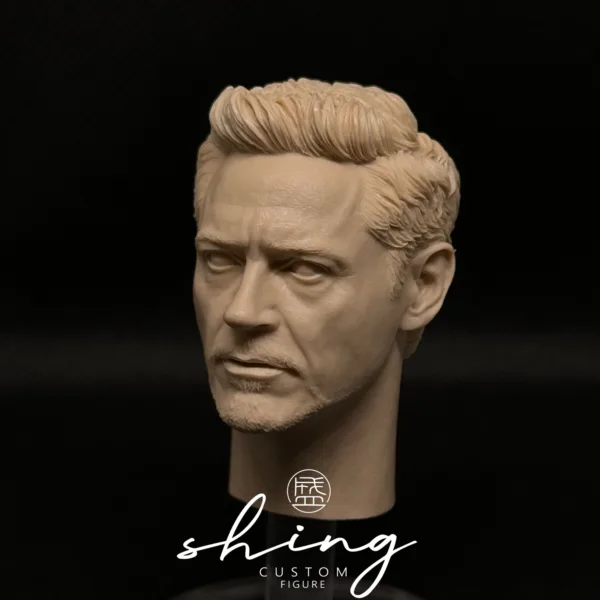 Tony Stark Ironman - 1/6 Scale Unpainted Action Figure Head Sculpt