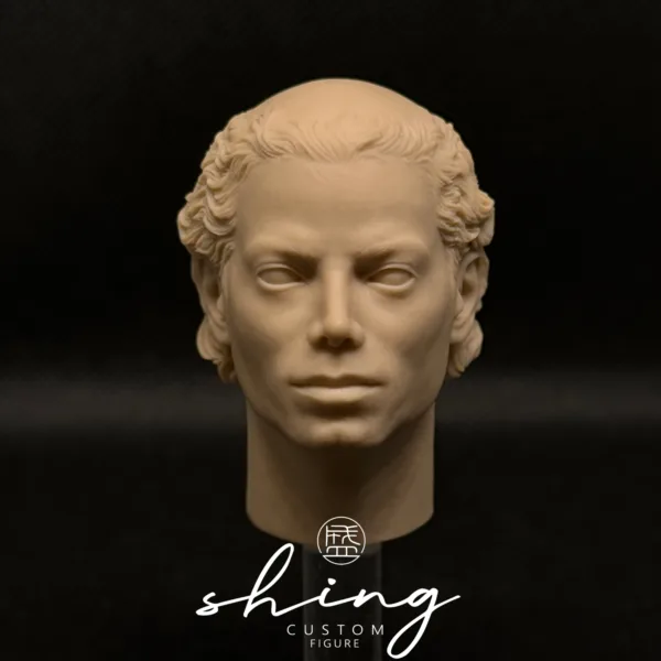 Michael Jackson - 1/6 Scale Unpainted Action Figure Head Sculpt