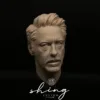 Tony Stark Ironman - 1/6 Scale Unpainted Action Figure Head Sculpt