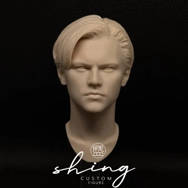 Leonardo DiCaprio - 1/6 Scale Unpainted Action Figure Head Sculpt