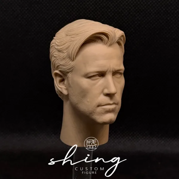 Ben Affleck Batman - 1/6 Scale Unpainted Action Figure Head Sculpt