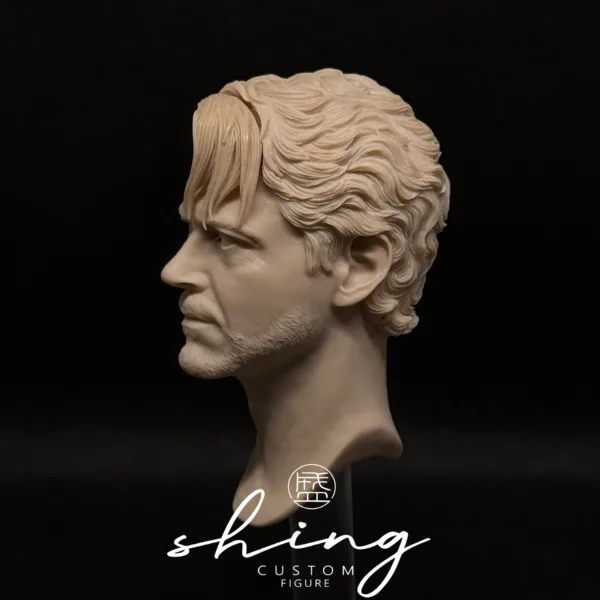 Tony Stark Ironman - 1/6 Scale Unpainted Action Figure Head Sculpt