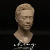 张颂文 Zhang Songwen - 1/6 Scale Unpainted Action Figure Head Sculpt