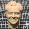 Jack Nicholson - 1/6 Scale Unpainted Action Figure Head Sculpt