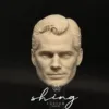 Henry Cavill Superman - 1/6 Scale Unpainted Action Figure Head Sculpt