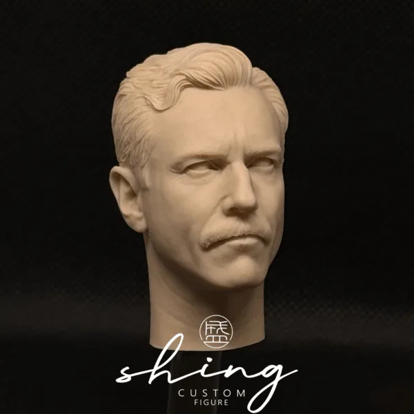 Daniel Day-Lewis - 1/6 Scale Unpainted Action Figure Head Sculpt