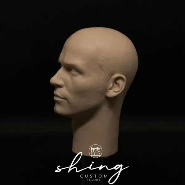 Anakin Skywalker - 1/6 Scale Unpainted Action Figure Head Sculpt