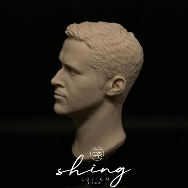 Ryan Gosling - 1/6 Scale Unpainted Action Figure Head Sculpt