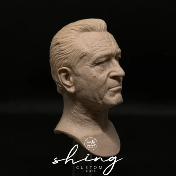 Robert De Niro - 1/6 Scale Unpainted Action Figure Head Sculpt