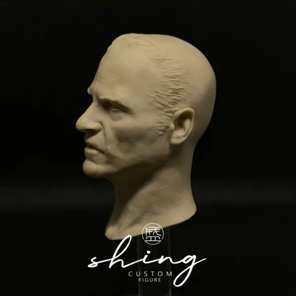 Joaquin Phoenix Joker - 1/6 Scale Unpainted Action Figure Head Sculpt