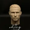 CR7 Ronaldo - 1/6 Scale Unpainted Action Figure Head Sculpt
