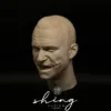 Heath Ledger Joker - 1/6 Scale Unpainted Action Figure Head Sculpt