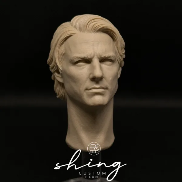 Tom Cruise - 1/6 Scale Unpainted Action Figure Head Sculpt