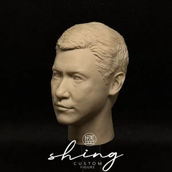 主图_005 张学友 Jacky Cheung - 1/6 Scale Unpainted Action Figure Head Sculpt