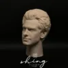 Andrew Garfield SpiderMan - 1/6 Scale Unpainted Action Figure Head Sculpt