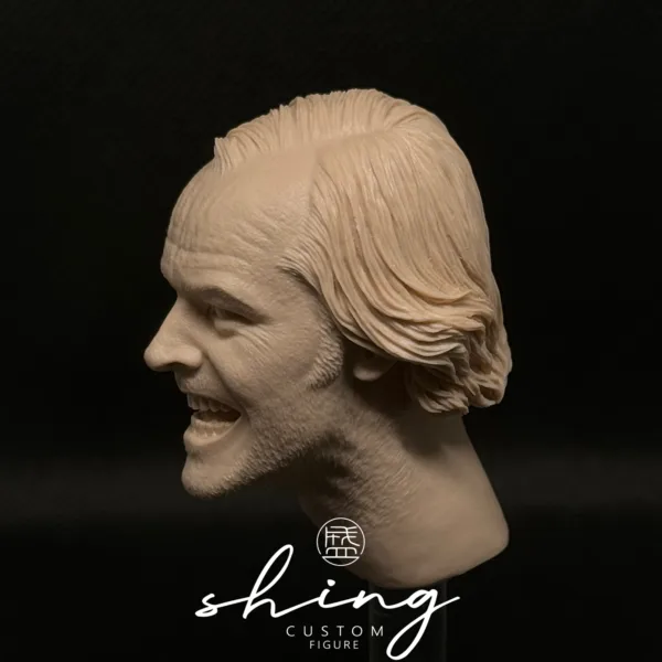 Jack Nicholson - 1/6 Scale Unpainted Action Figure Head Sculpt