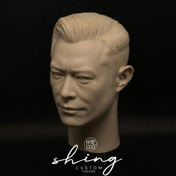 古天乐 Louis Koo - 1/6 Scale Unpainted Action Figure Head Sculpt