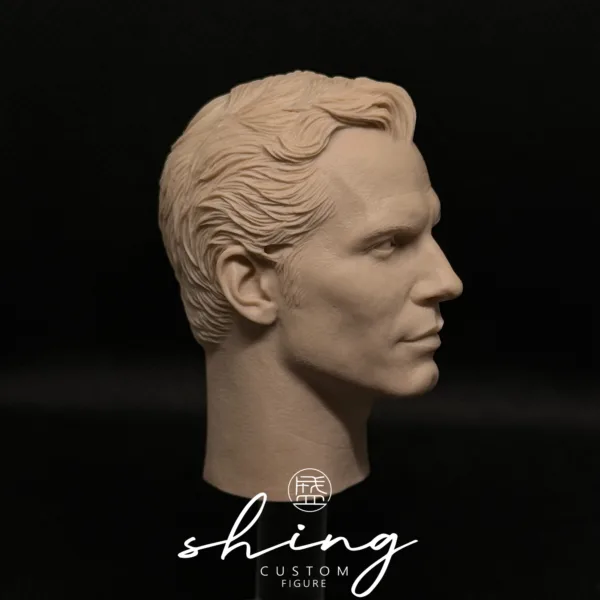 Henry Cavill Superman - 1/6 Scale Unpainted Action Figure Head Sculpt