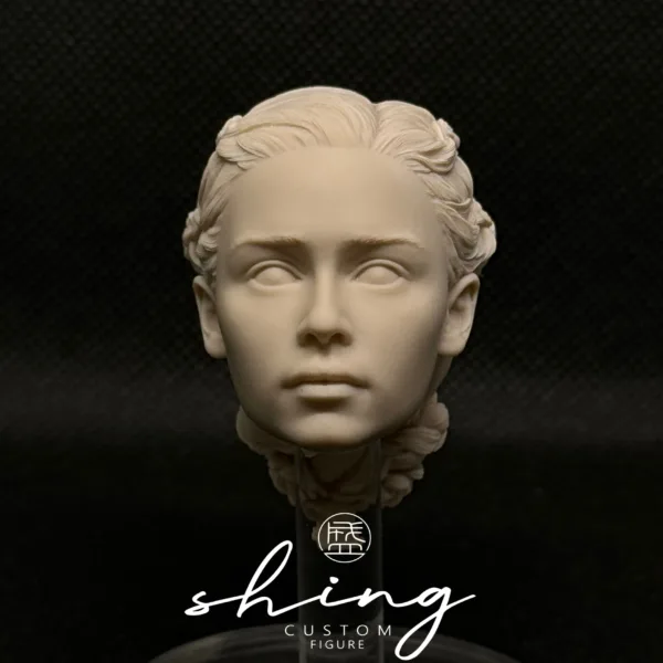 Emilia Clarke - 1/6 Scale Unpainted Action Figure Head Sculpt