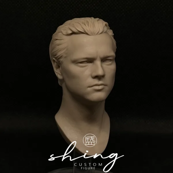 Leonardo DiCaprio - 1/6 Scale Unpainted Action Figure Head Sculpt