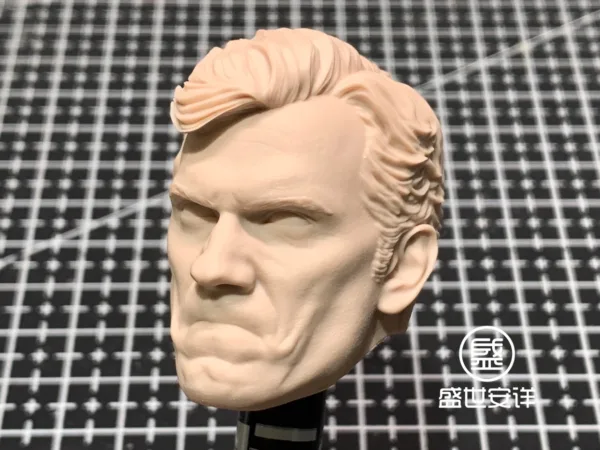 Henry Cavill Superman - 1/6 Scale Unpainted Action Figure Head Sculpt